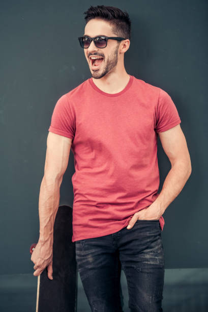 istock Stylish guy outdoors 824975074