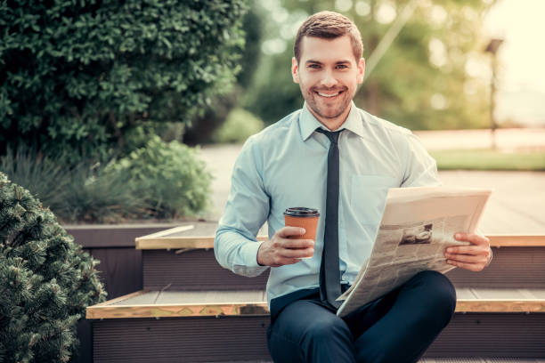 istock Businessman resting outdoors 824991686