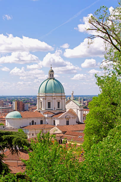 istock Catedrale of Brescia view from the castle 824991916