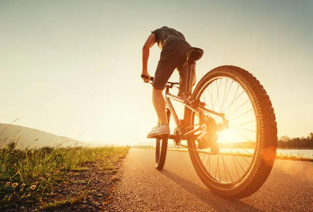 Photo of Speedy bicyclist