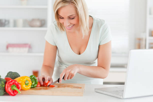 istock Woman enjoying to cook 825023552