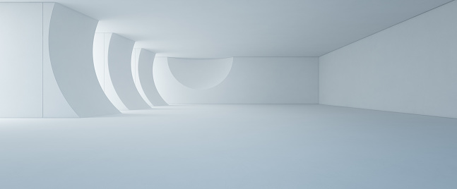 3d rendering of room with lighting