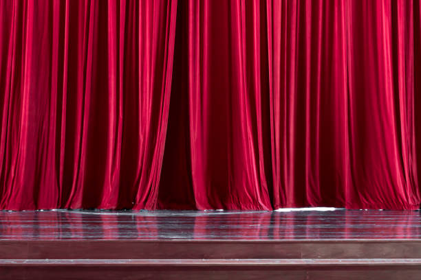 istock Curtain in the theatre. 825037664