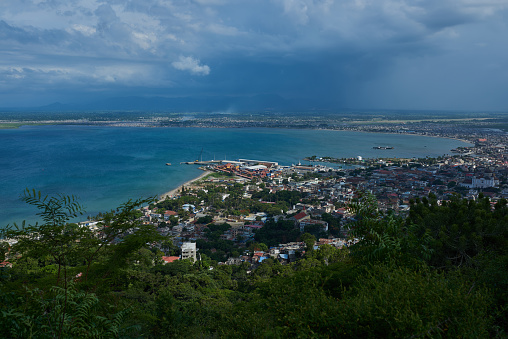 Cap-Haitien City Bay Area located in Haiti.