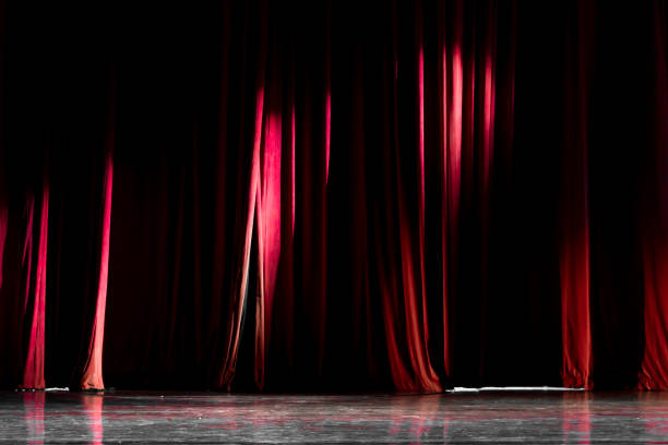 istock Curtain in the theatre. 825038488