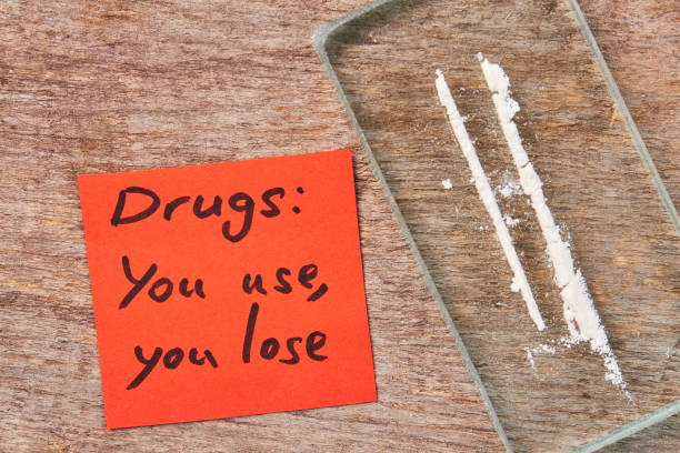 istock Drugs: you use, you lose. 825045726