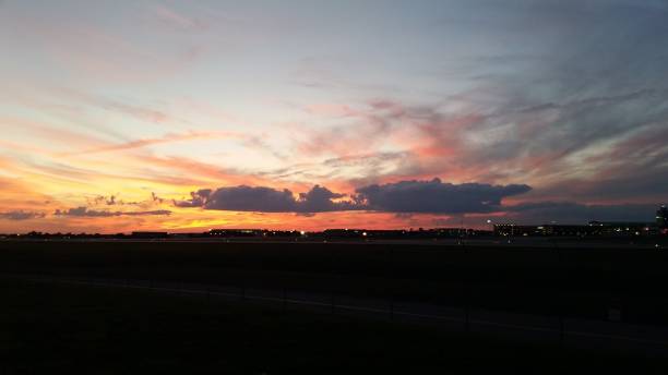 istock A beautiful sunset with colorful clouds 825049658