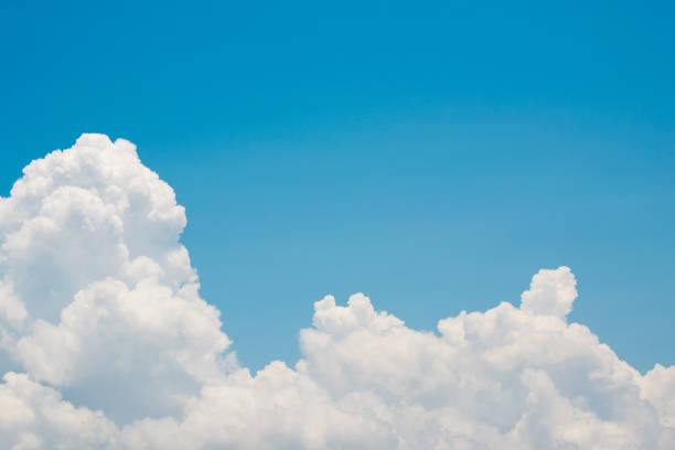 istock The sky with the clouds moving in the wind is a small group of clouds. 825055998