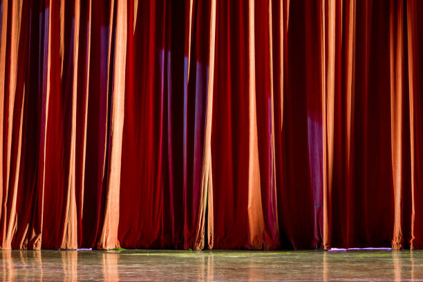 istock Curtain in the theatre. 825056212