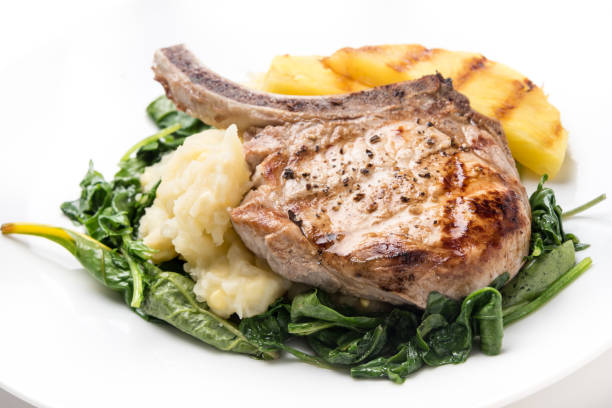 istock Char Grilled Pork shop 825061268