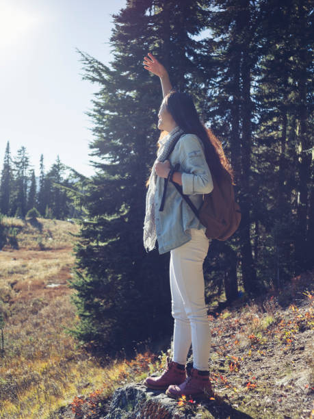 istock enjoying Mount rainier park scenery 825064102