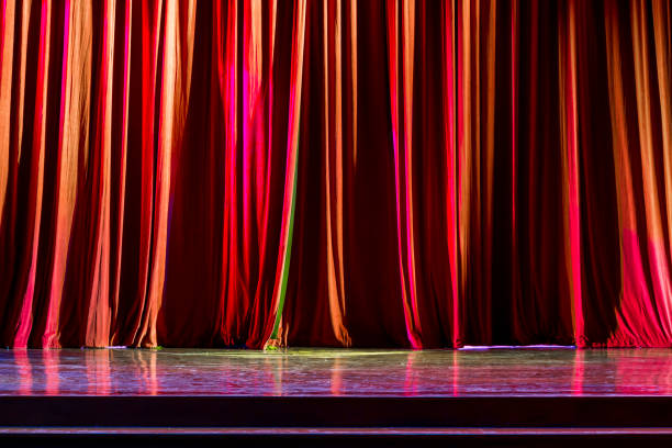 istock Curtain in the theatre. 825068626