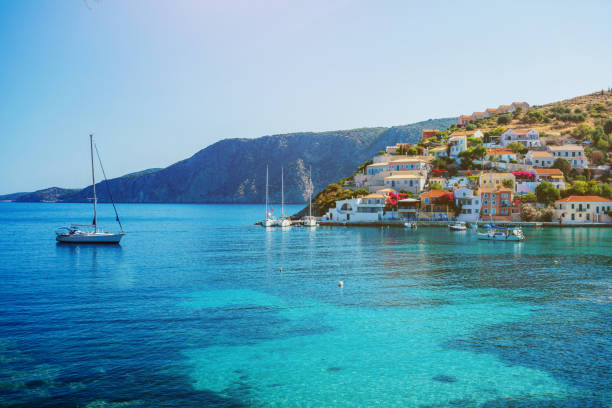 istock Beautiful Lefkada island. Greece 825069078