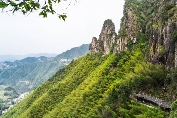 istock Scenic view of green mountain landscape 825074570