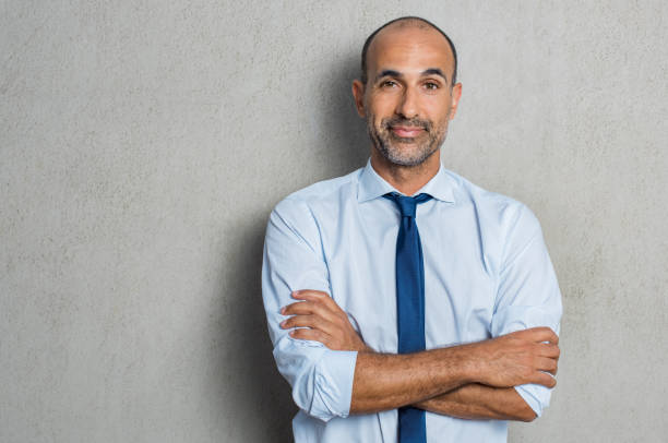 istock Mature proud businessman 825083418