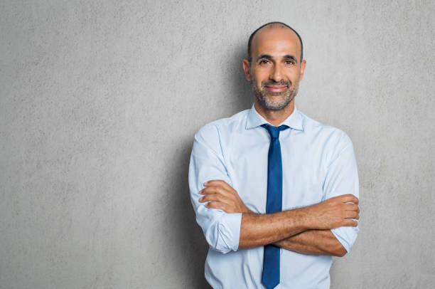 istock Happy mature businessman 825083478