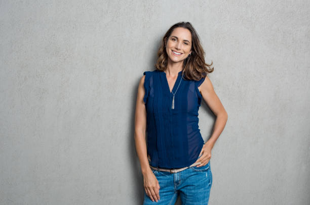 istock Smiling mature woman 825083490