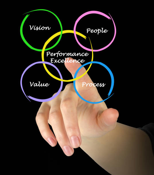 istock Diagram of performance excellence 825091736