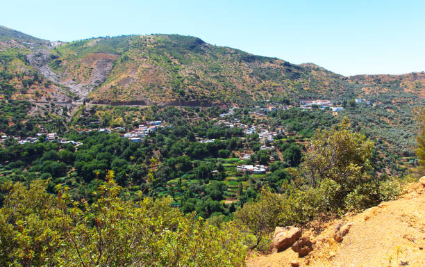 istock Moroccan Countryside Landscape in Summer, taberrant, Moroccan rural life, 825095216