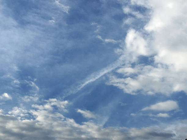 Blue sky with art of cloud