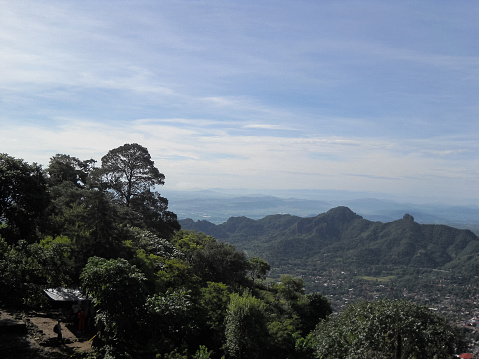 Tepoztlan mountains. Nature of Mexico. North America