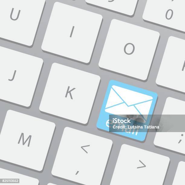 Keyboard Send Button Computer Keyboard With Email Key Send Email Button On Keyboard Email ...