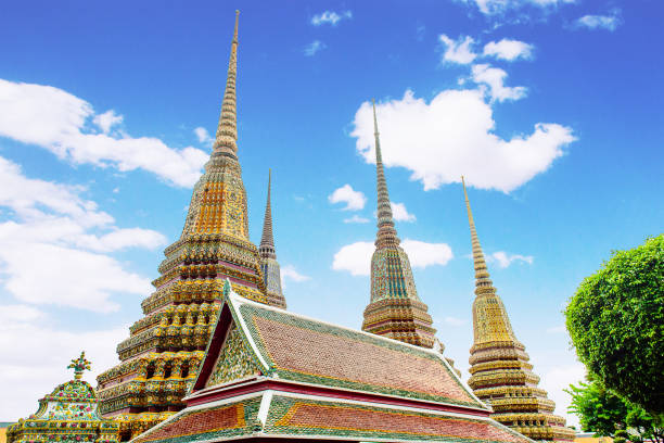 istock The pagodas in Wat Pho. Bangkok, Thailand. 825118884