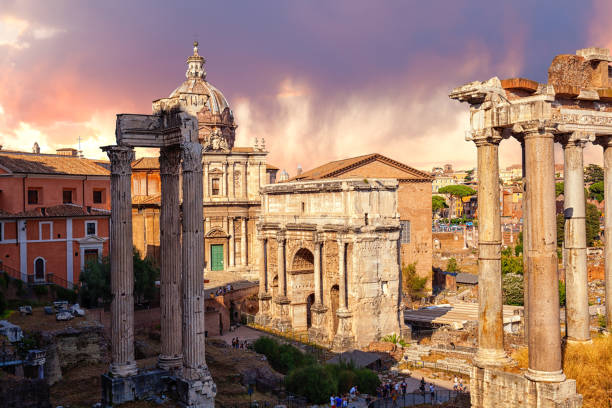 istock Foro Romano, Rome, Italy. 825128680