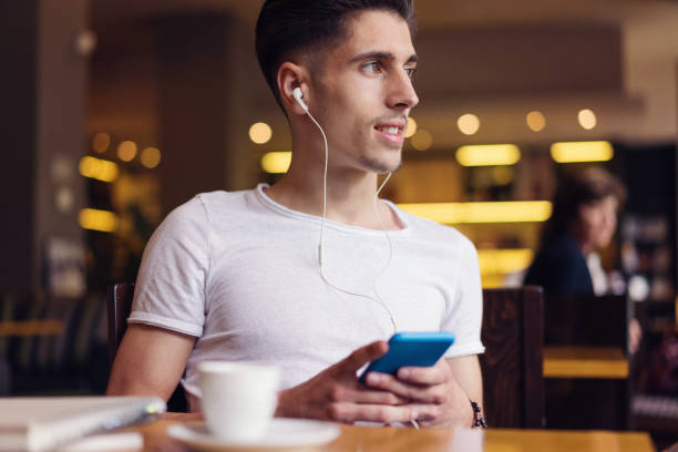 istock Relaxing with coffee and music 825130058