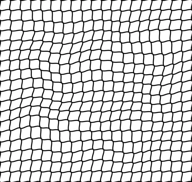 Vector illustration of irregular net seamless pattern vector
