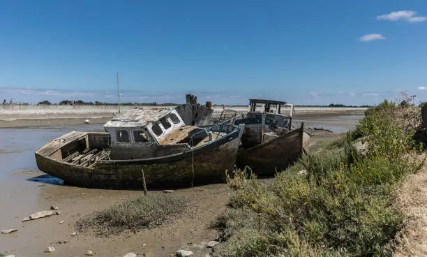 Photo of Wreck at the boat cemetery