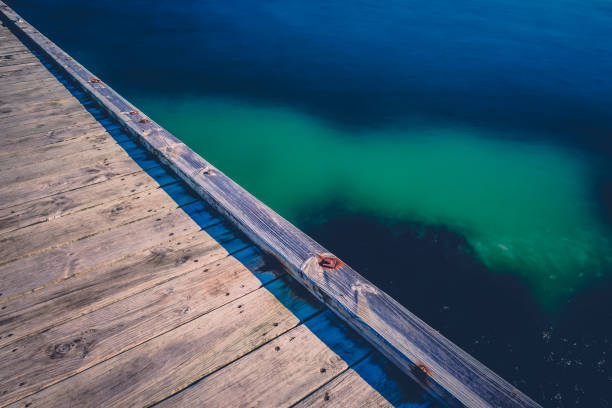 istock Freycinet Pier by Coles Bay in Tasmania 825139430