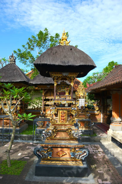 istock traditional Balinese God statue in Bali temple 825142440