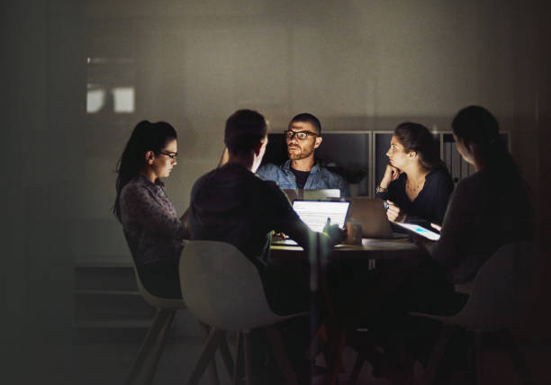 istock The theme of our team is to work hard 825151064