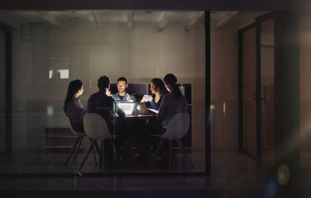 istock Discuss is a must for a successful business plan 825151086