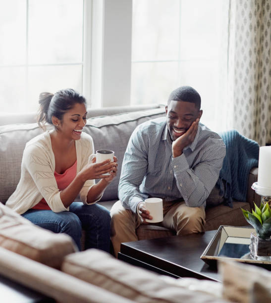 istock Nothing says contentment like a coffee break on the couch 825154792