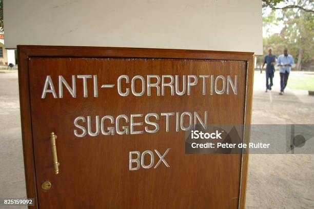 Anticorruption Box In Kenya Stock Photo - Download Image Now - Corruption, Anti-Corruption, Advice