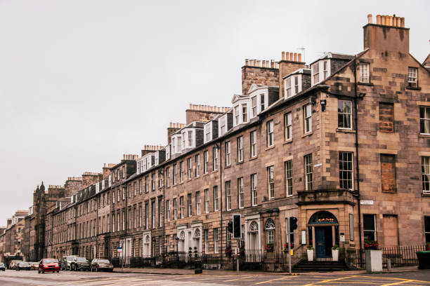 istock Houses in Edinburgh 825180112