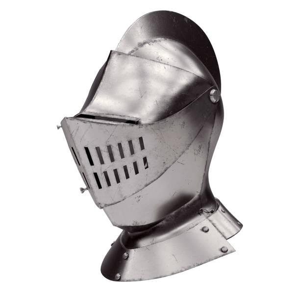 istock Medieval Knight Armet Helmet 825226946