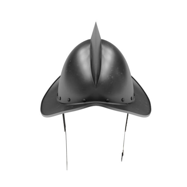 istock Medieval Knight Spanish Morion Helmet 825227446
