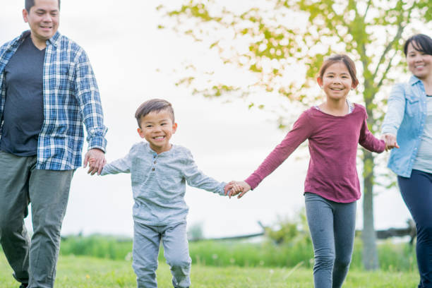 istock Happy Family Outdoors 825227744