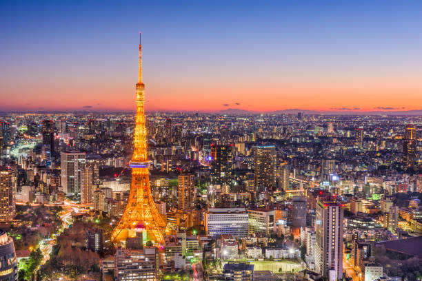 istock Tokyo, Japan Skyline 825236098