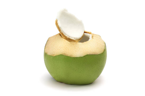istock Coconut Ripe and tasty isolated on white background 825258824
