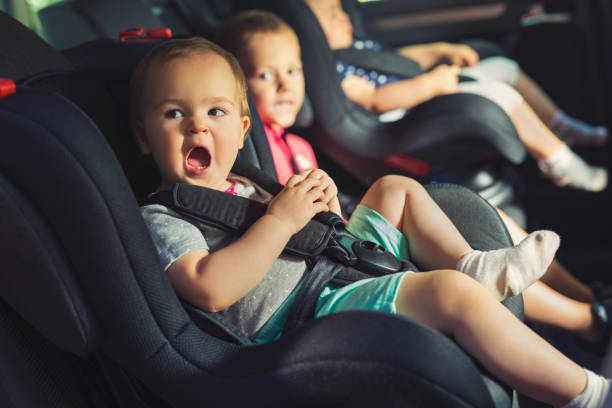 istock Children travelling in car 825259246