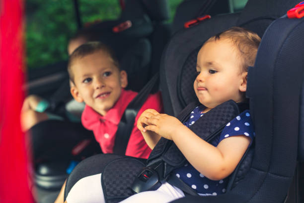 istock Children travelling in car 825259782