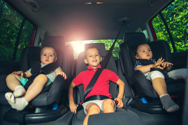 istock Children travelling in car 825267690