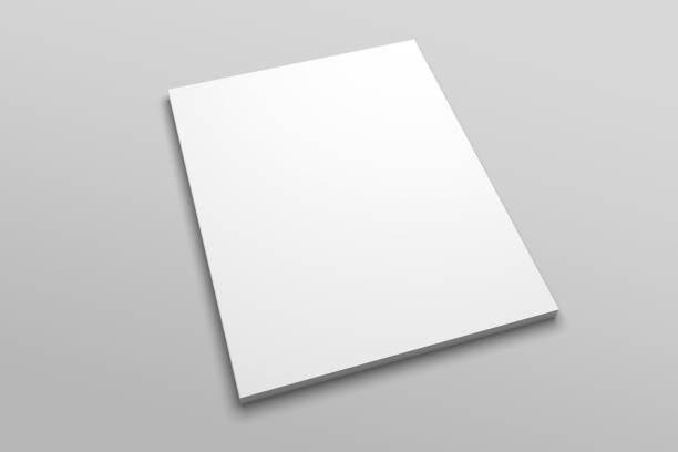 istock US Letter magazine or brochure 3D illustration mockup No. 4 825294852
