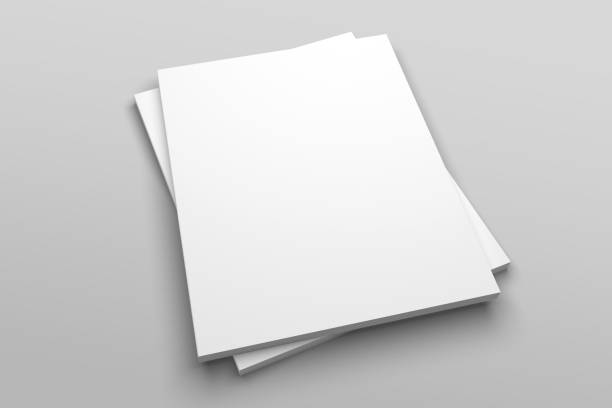 istock US Letter magazine or brochure 3D illustration mockup No. 5 825294898