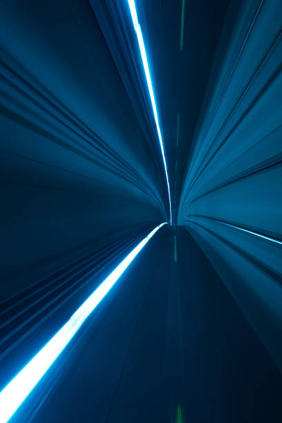 istock Underground blurred tunnel photo in motion 825325946