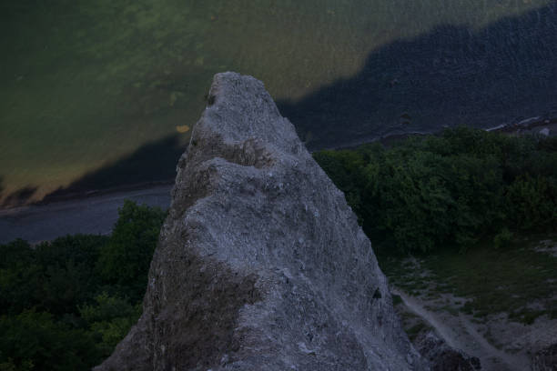 white rocks on the Rugen island